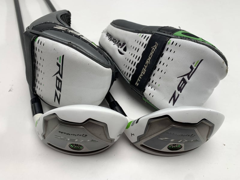 TaylorMade RocketBallz 4 & 5 Hybrid Set 22* 25* 65g Regular Graphite Mens RH HC