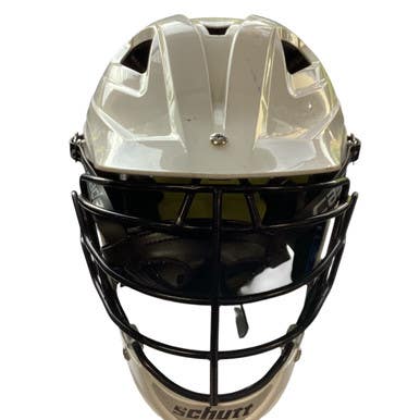 Used Cascade STALLION 100 Lacrosse Helmet White SM 11479-S000402651