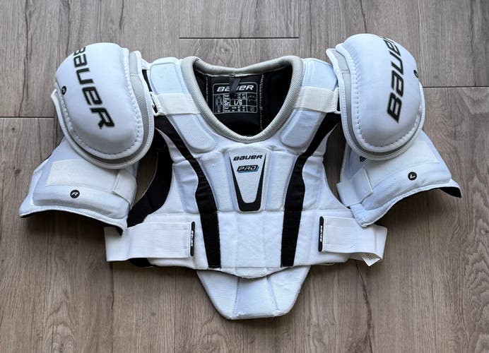 Large Senior Bauer Pro Series Shoulder Pads Pro Stock (Used)
