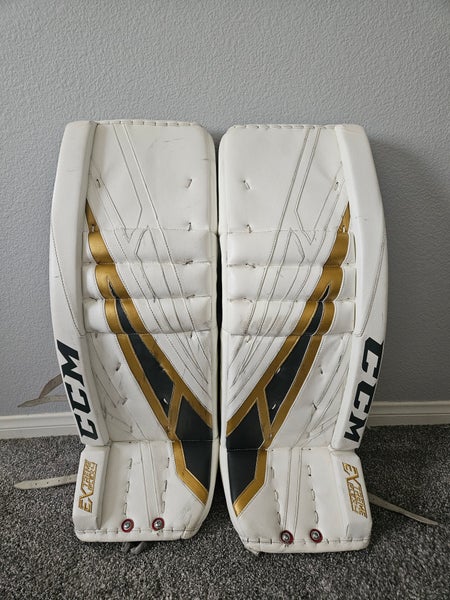 34+2 CCM Extreme Flex 4 Goalie Leg Pads Pro Return Oscar Dansk