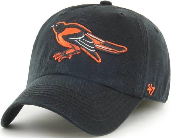 Baltimore Orioles '47 Brand Cooperstown MLB Clean Up Adjustable Strapback Hat