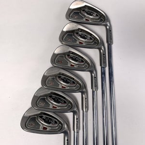 Ping i15 Iron Set 5-PW Black Dot AWT Regular Steel Mens RH