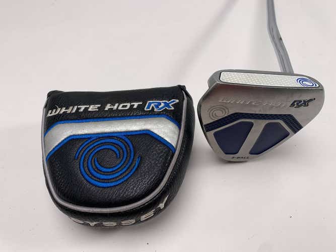 Odyssey White Hot RX 2-Ball V-Line Putter 34" Mens RH HC
