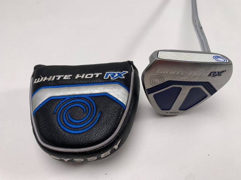 Odyssey White Hot RX 2-Ball V-Line Putter 34" Mens RH HC