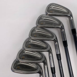 Titleist DCI 981 Iron Set 5-PW Select Stiff Graphite Mens RH