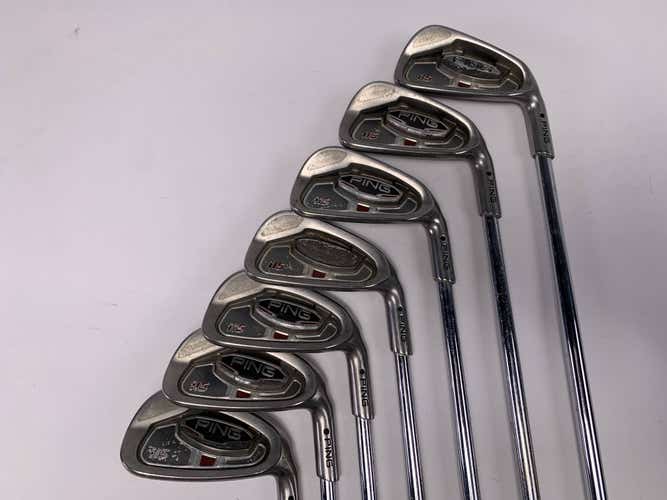 Ping i15 Iron Set 4-PW Black Dot AWT Stiff Steel Mens RH