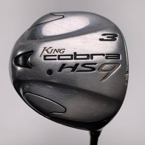 Cobra HS9 3 Fairway Wood 15* Graphite Design YS-5.6+ 55g Regular Graphite RH