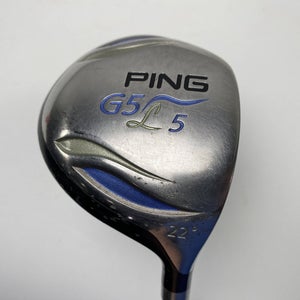 Ping G5 Ladies 5 Fairway Wood 22* ULT50F 50g Ladies Graphite Womens RH