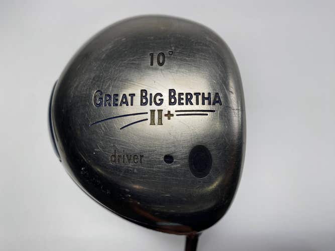 Callaway Great Big Bertha II Plus Driver 10* JV 60 Series Regular RH