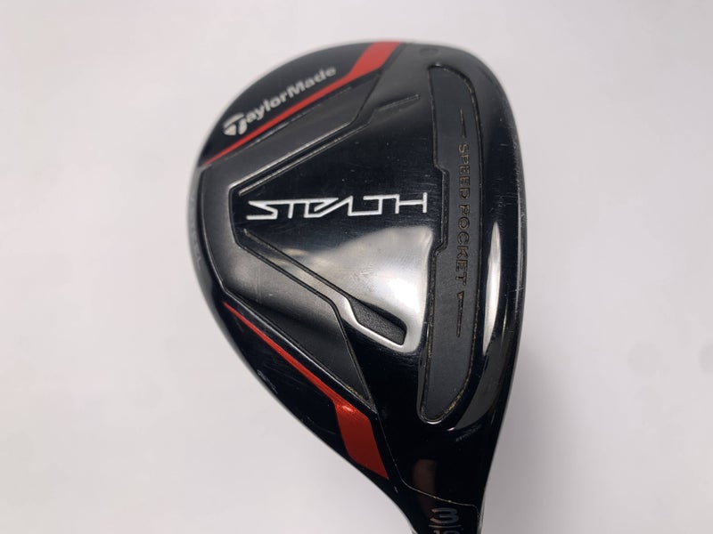 TaylorMade Stealth Rescue 3 Hybrid 19* Cool Clubs 60G30 Regular Graphite Mens RH
