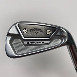 Callaway X Forged CB 21 Single 7 Iron Project X IO 5.5 Regular Steel Mens RH