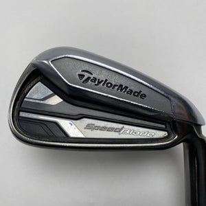 TaylorMade Speedblade Single 6 Iron VeloxT 75g Stiff Graphite Mens RH