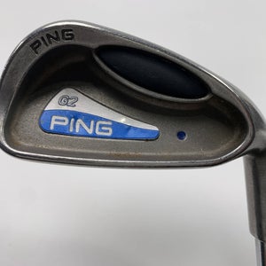 Ping G2 Single 4 Iron Blue Dot 1* Up Regular Steel Mens RH Midsize Grip