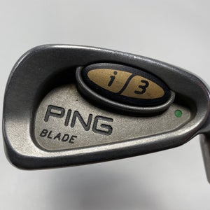 Ping i3 Blade Single 6 Iron Green Dot 2* Up Cushin JZ Stiff Steel Mens RH