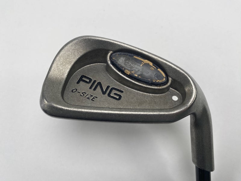 Ping i3 Oversize Single 9 Iron White Dot 3* Up 350 Series Stiff Graphite Mens RH