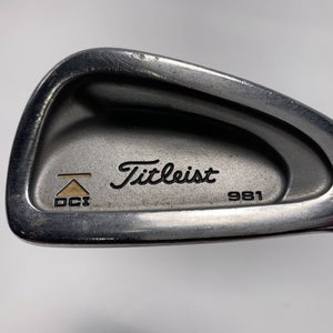 Titleist DCI 981 Single 4 Iron True Temper Dynamic Gold S300 Stiff Steel Mens RH
