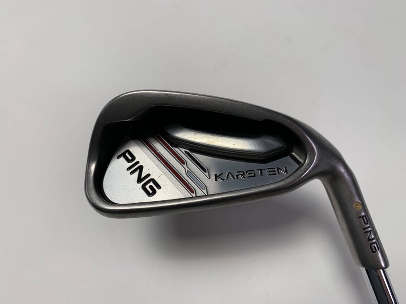 Ping 2014 Karsten 7 Iron Gold Dot 4* Flat CFS Distance Soft Regular Senior RH