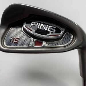 Ping i15 Single 6 Iron White Dot 3* Up AWT Stiff Steel Mens RH