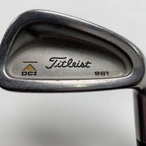 Titleist DCI 981 Single 6 Iron Tri-Spec Stiff Graphite Mens RH