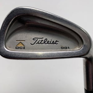 Titleist DCI 981 Single 5 Iron Stiff Graphite Mens RH