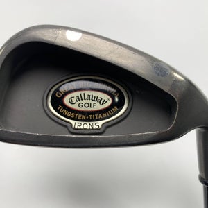 Callaway Big Bertha Tungsten Titanium Single 4 Iron RCH 96 Regular Graphite RH