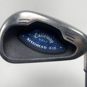 Callaway X-16 Single 6 Iron System CW85 Firm Graphite Mens RH Midsize Grip
