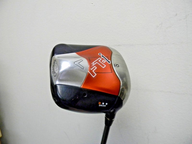 NICE CALLAWAY FTi FUSION SQUARE DRAW DRIVER 10* FACTORY SPEEDER REGULAR W HC