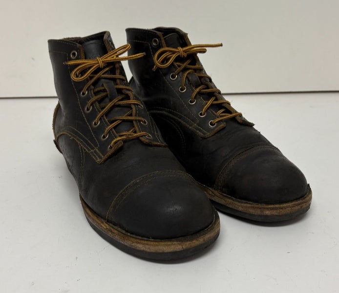 Origin Maine Jocko Willink's High-End Black Leather Ankle Boots US Men's 11 D