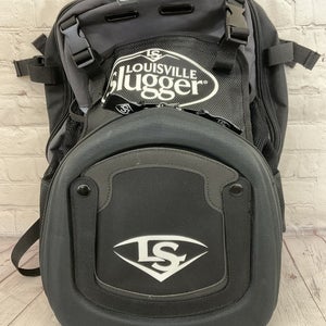Louisville Slugger MV35140698 Athletic Baseball Backpack Black Grey OS