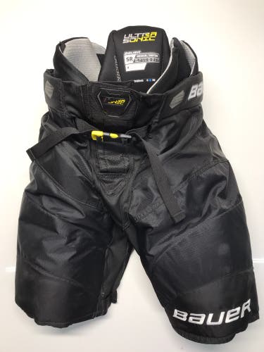 New! Bauer Ultra Sonic Player Pants Senior Medium Black