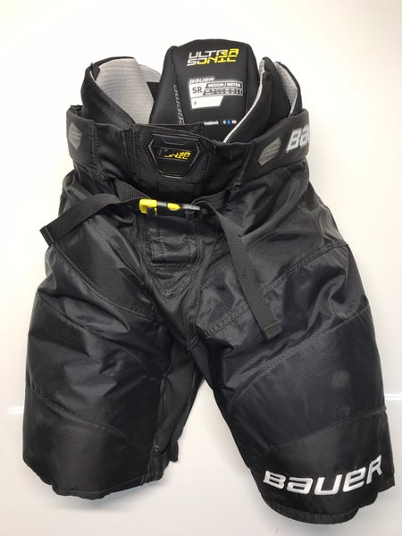 New! Bauer Ultra Sonic Player Pants Senior Medium Black