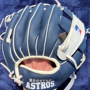 Blue Franklin MLB Houston Astros RH Baseball Glove 9.5"