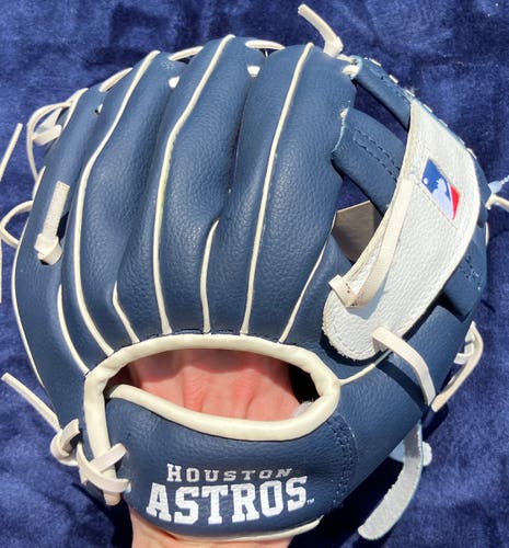 Blue Franklin MLB Houston Astros RH Baseball Glove 9.5"