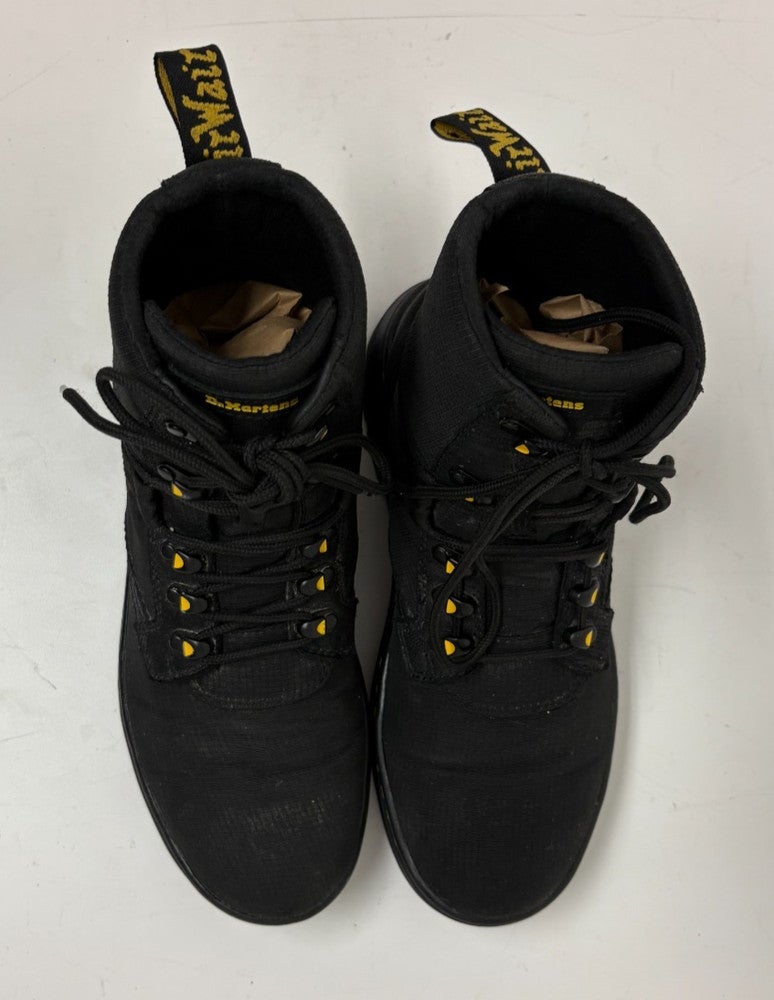 Dr Marten\'s Rilla Black Nylon Unisex Lace Up Air Wair Boots US 10 EU 43 Amazon.com | Dr. Martens Unisex Rilla Lace Up Utility Boot  main image 2