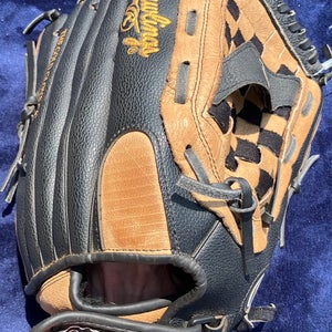 Brown Adult Rawlings RSB RH Softball Glove 14" (Used)