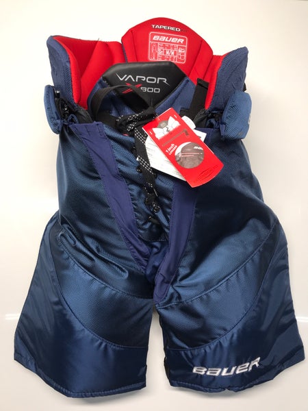 New!! Bauer Vapor X900 Hockey Pants Senior Medium Navy Blue