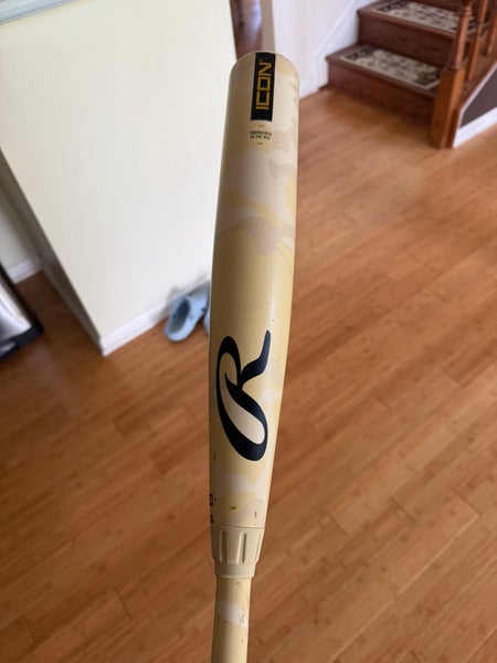 2025 Rawlings icon BBCOR Certified Bat (-3) 29 oz 32" (Used)
