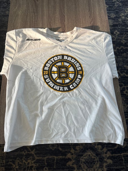 White Medium Adult Unisex Bauer Jersey (Used)