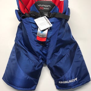 New! Bauer Vapor X900 Hockey Pants Senior Small Blue
