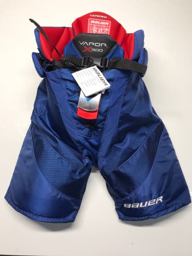 New! Bauer Vapor X900 Hockey Pants Senior Small Blue