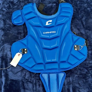 Blue Intermediate Champro Catcher's Chest Protector (Used)