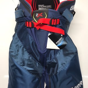 New!! Bauer VAPOR 2X Hockey Pants Senior Medium Navy Blue