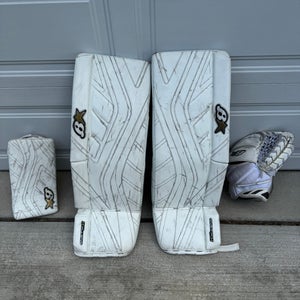 35" 2021 Brian's Gnetik X Regular Goalie Full Set (Used)