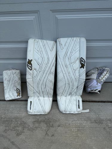 35" 2021 Brian's Gnetik X Regular Goalie Full Set (Used)