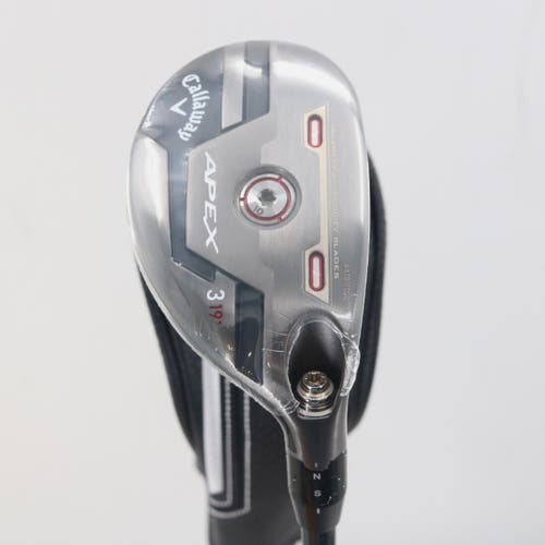 NEW Callaway Apex 21 3 Hybrid 19 Degrees Graphite Recoil F4 Stiff