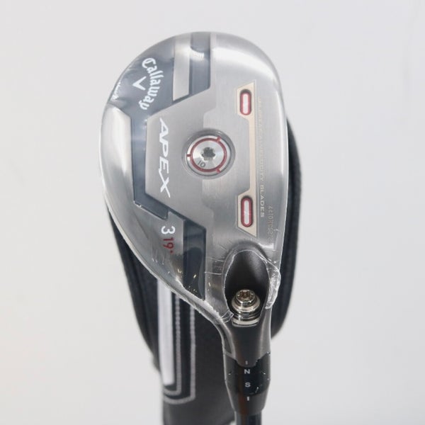 NEW Callaway Apex 21 3 Hybrid 19 Degrees Graphite Recoil F4 Stiff