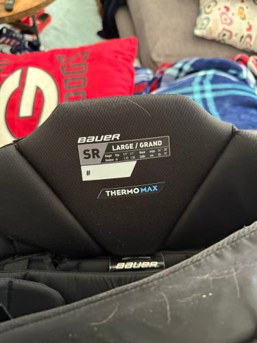 Senior Large 2023 Bauer GSX Hockey Goalie Pants (Used)