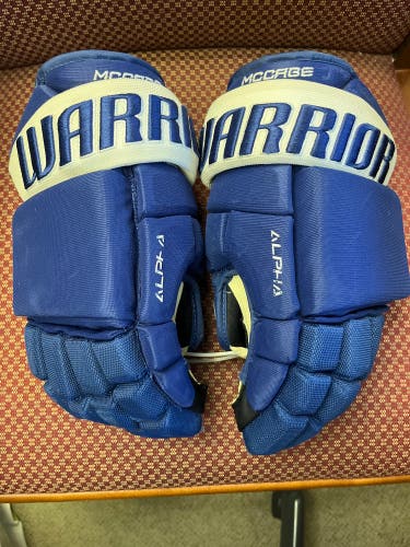 Warrior Alpha Pro Stock Hockey Gloves 13" - B