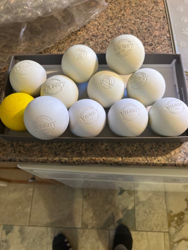 Velocity, STX, Champion Lacrosse Ball 12 Pack (1 Dozen) 6 new/6 used