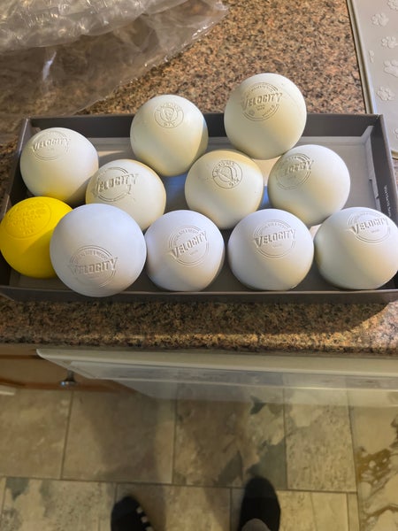 Velocity, STX, Champion Lacrosse Ball 12 Pack (1 Dozen) 6 new/6 used